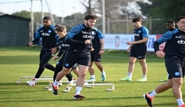 Castel Volturno: il Napoli al lavoro, personalizzato per Ngonge e Osimhen