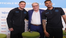 NAPOLI: DALLA BTM GLI AUGURI DI BUONA PASQUA DEL TRENTINO AI TIFOSI DELLA SSC NAPOLI