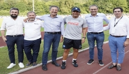 Dimaro Folgarida: tanti sorrisi illuminano il primo allenamento dell'era Conte