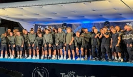 Dimaro: grande festa in piazza per la presentazione della squadra