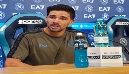 Napoli - Parma 2 - 1, Simeone: sono contento di essere qua, siamo ripartiti con umilt