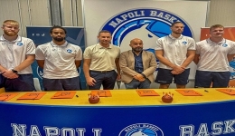 S.S. NAPOLI BASKET: PRESENTATI DREZNJAK, TOTÈ, TREIER E WOLDETENSAE