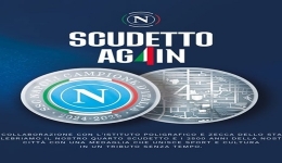 Arriva la medaglia celebrativa del quarto scudetto firmata Zecca dello Stato