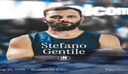 S.S. NAPOLI BASKET: UFFICIALE L'ARRIVO DI STEFANO GENTILE