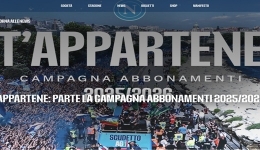 SSC NAPOLI, T’APPARTENE: Parte la Campagna Abbonamenti 2025/2026