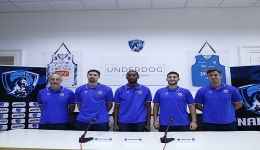 Napoli Basket: presentazione dei nuovi acquisti Marco Spissu, Markel Brown e John Petrucelli.