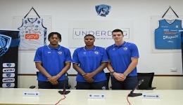 NAPOLI BASKETBALL, PRESENTATI RAMSEY, DOWTIN JR. E JAKIMOVSKI