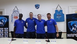 NAPOLI BASKETBALL: PRESENTATI SANKARE, SELJAAS, TARCZEWSKI E WHITE