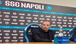 Napoli - Frosinone 3 - 0, Allegri. contento per l'approccio ma le gare dobbiamo chiuderle prima