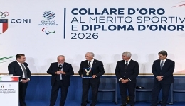 SSC Napoli:  a De Laurentiis il Collare d’Oro al Merito Sportivo