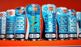 SSC Napoli e Coca-Cola celebrano il Centenario azzurro con otto lattine in edizione limitata