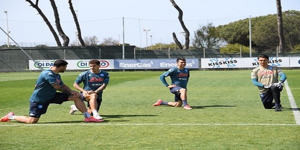 Castel Volturno: gli azzurri preparano la sfida con il Cagliari