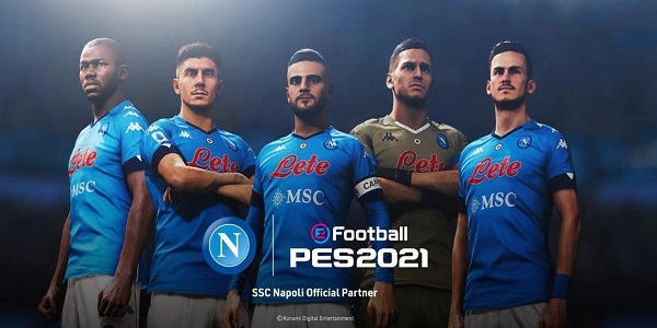 Konami e SSC Napoli annunciano una partnership di lungo periodo