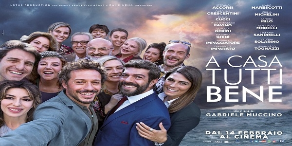 Cinema: ‘A casa tutti bene’, il nuovo film di Gabriele Muccino