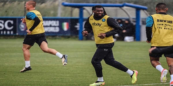 Castel Volturno: azzurri al lavoro. Lunedi il match con l'Udinese