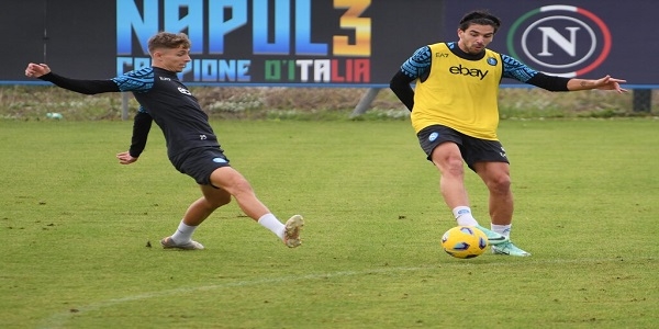 Castel Volturno: seduta mattutina per gli azzurri, domani il match con il Milan