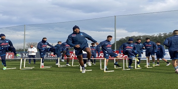 Castel Volturno: Osimhen controllo ok, lesione muscolare per Insigne