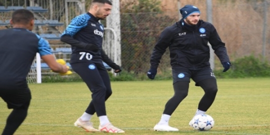 Castel Volturno: il Napoli prepara il match con il Braga. Il report dell'allenamento