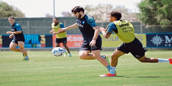 Castel Volturno: seduta mattutina per gli azzurri, domenica il match con il Lecce