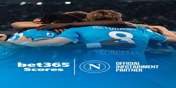 bet365 Scores è il nuovo Official Infotainment Partner di SSC Napoli