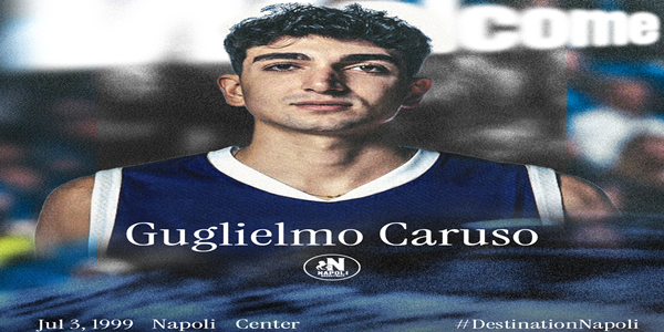 S.S. NAPOLI BASKET: COLPO DI MERCATO, ARRIVA GUGLIELMO 'WILLY' CARUSO