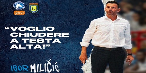 Gevi Napoli Basket - Givova Scafati, Milicic: voglio chiudere a testa alta 