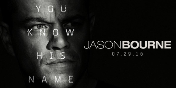 Cinema: 'Jason Bourne'. Un passato ancora irrisolto per l’ex agente CIA.