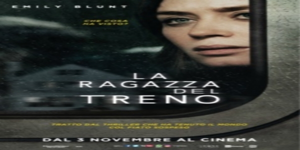 Cinema: 'La ragazza del treno'