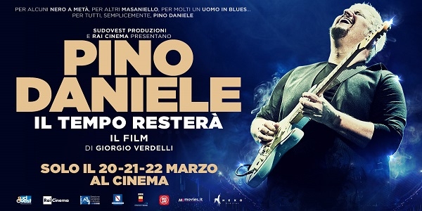 Cinema: 'Pino Daniele, il tempo resterà', l'indimenticabile artista per tre giorni sul grande schermo