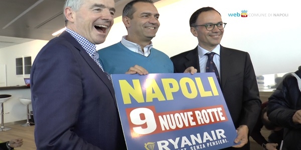 Ryanair, in inverno nuove destinazioni da Napoli (video)