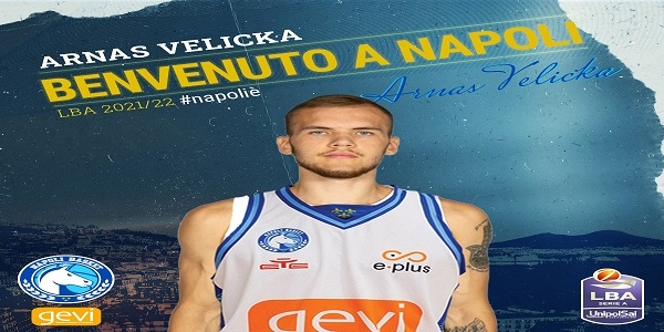 Gevi Napoli Basket: ingaggiato il play lituano Arnas Velicka